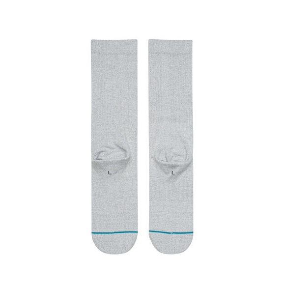 Stance NBA Casual LOGOMAN CREW Grey Large 9-12 - Picture 3 of 3